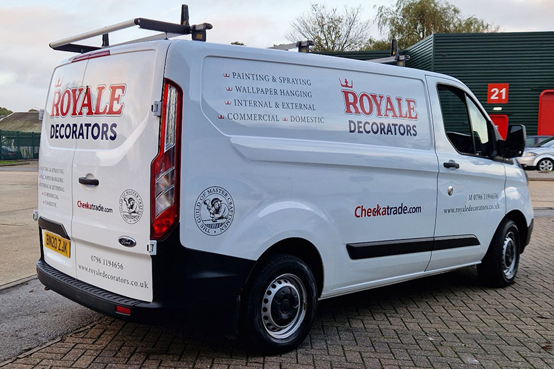 Royale Decorators new van